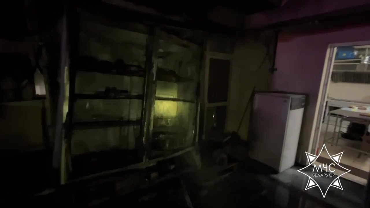 Пожар случился в гостинице в Гродно