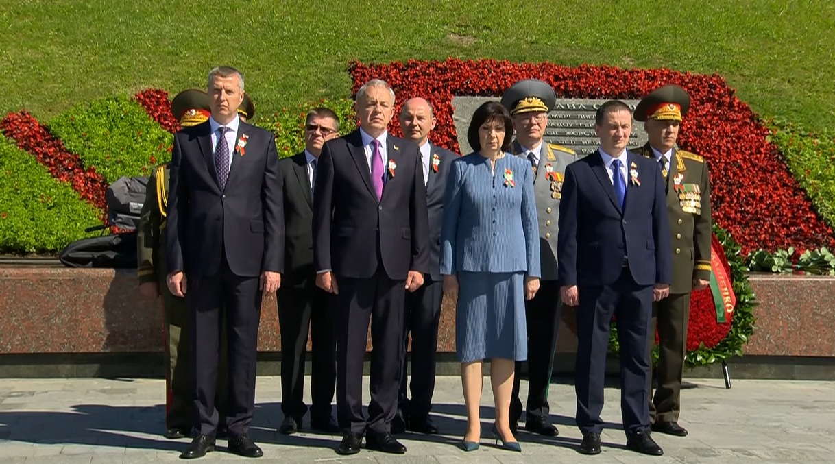 Дмитрий Лукашенко отсутствовал на церемонии у Кургана славы