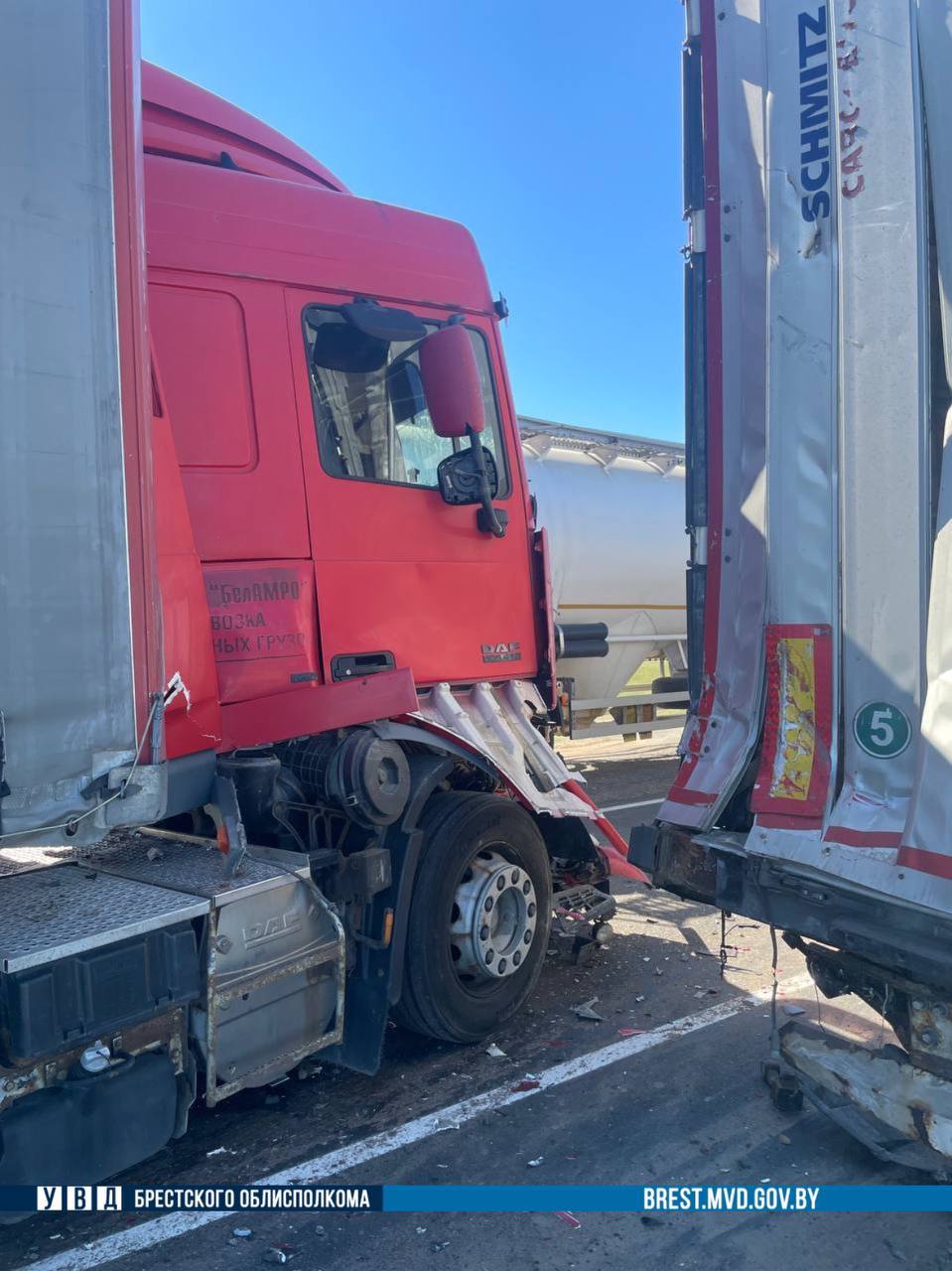 Мотоциклист погиб в ДТП с фурой под Брестом