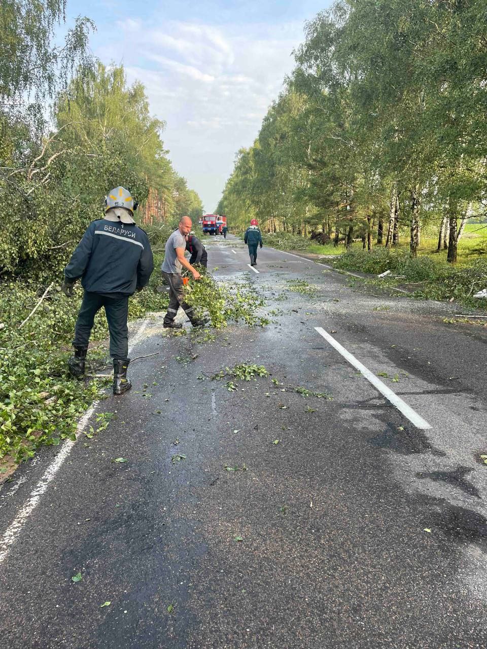 Грозовой фронт нарушил энергоснабжение в Могилеве