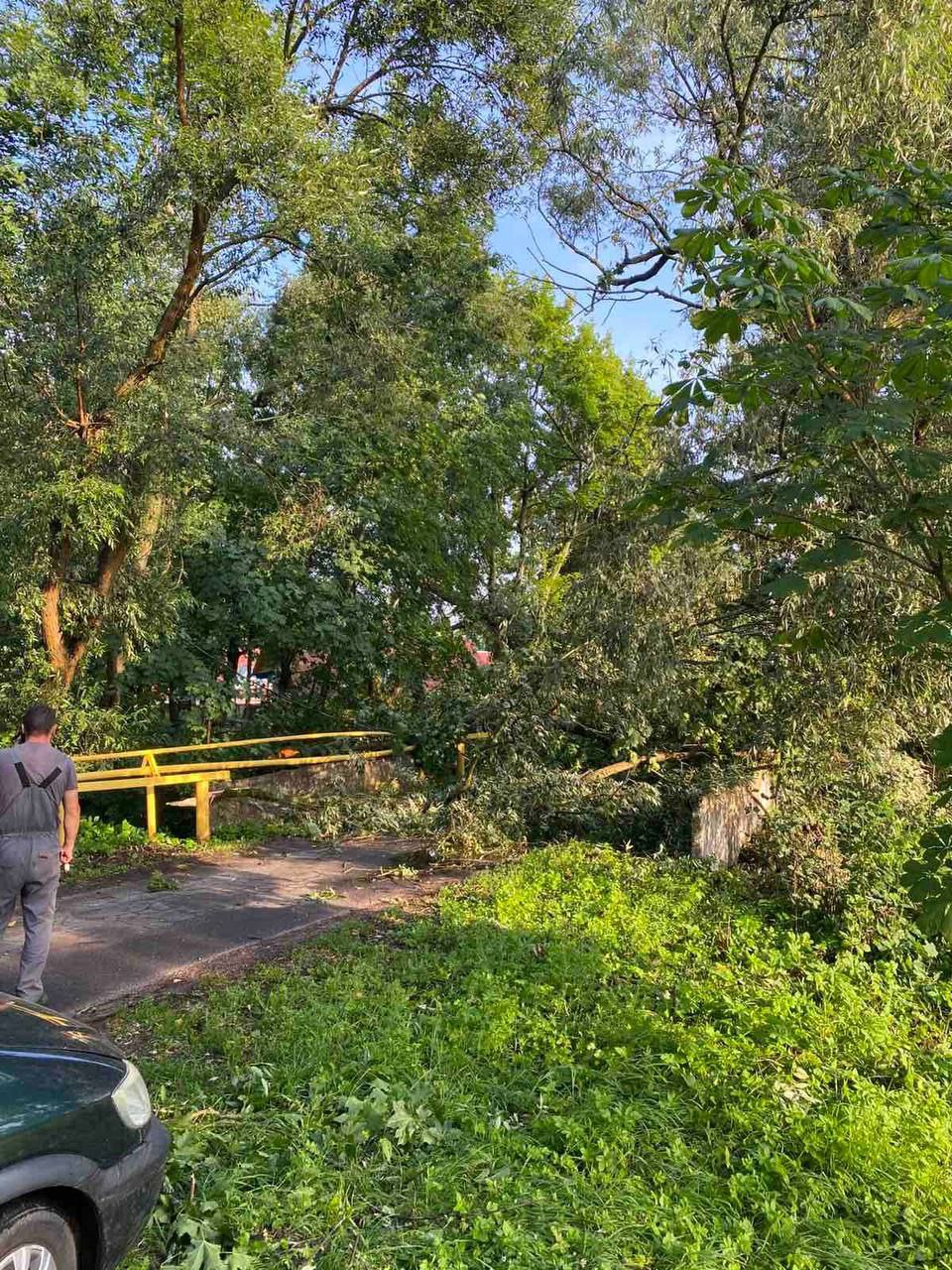 Грозовой фронт нарушил энергоснабжение в Могилеве