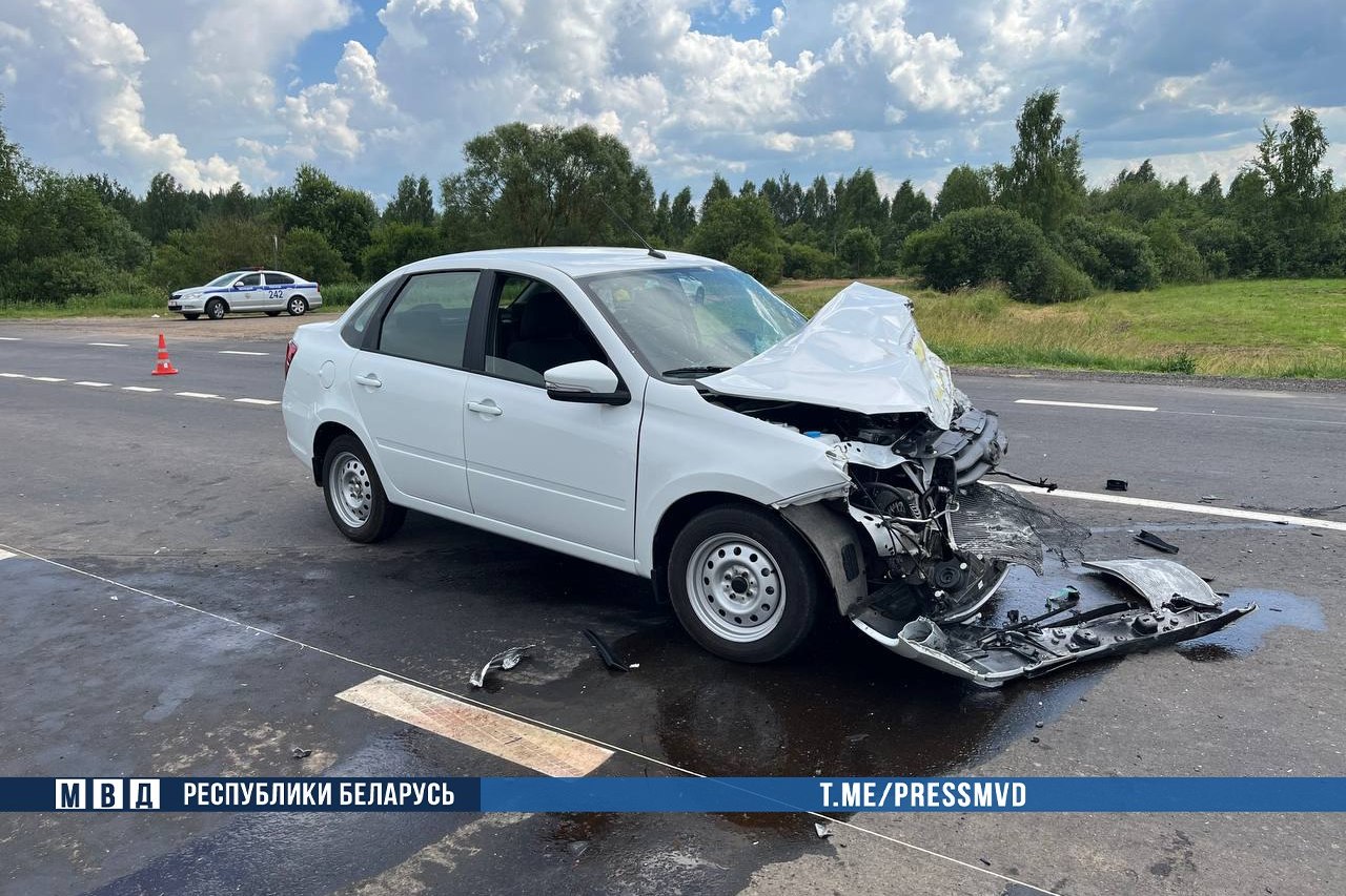 7 человек пострадали в ДТП в Полоцком районе