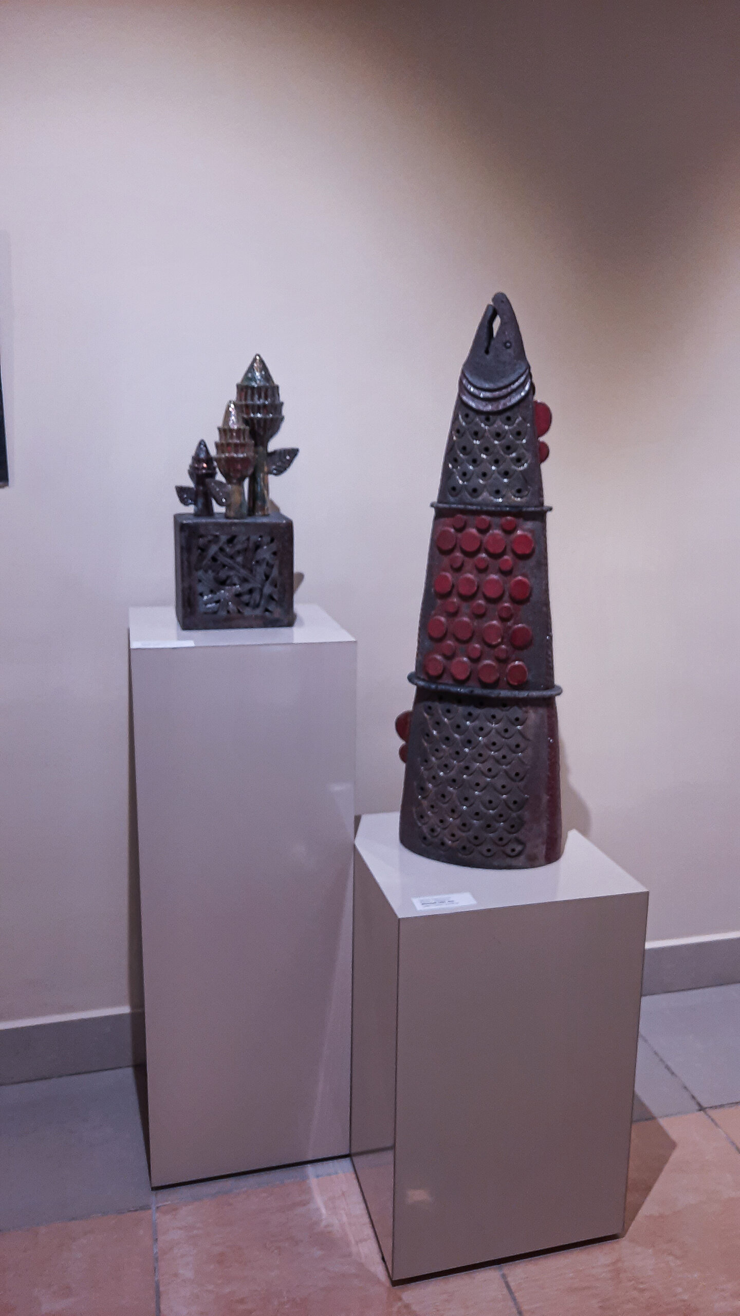 У Бабруйску працуе выстава па выніках керамічнага пленэра «АРТ-Жыжаль» - фотафакт