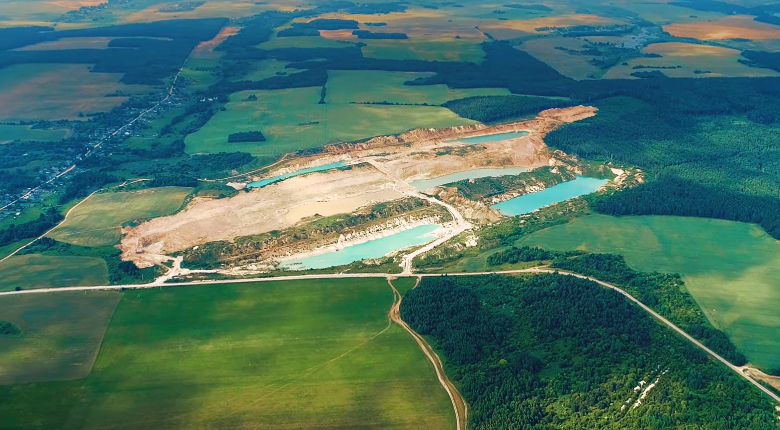 Знакамітыя крэйдавыя кар'еры пад Ваўкавыскам могуць стаць помнікам прыроды