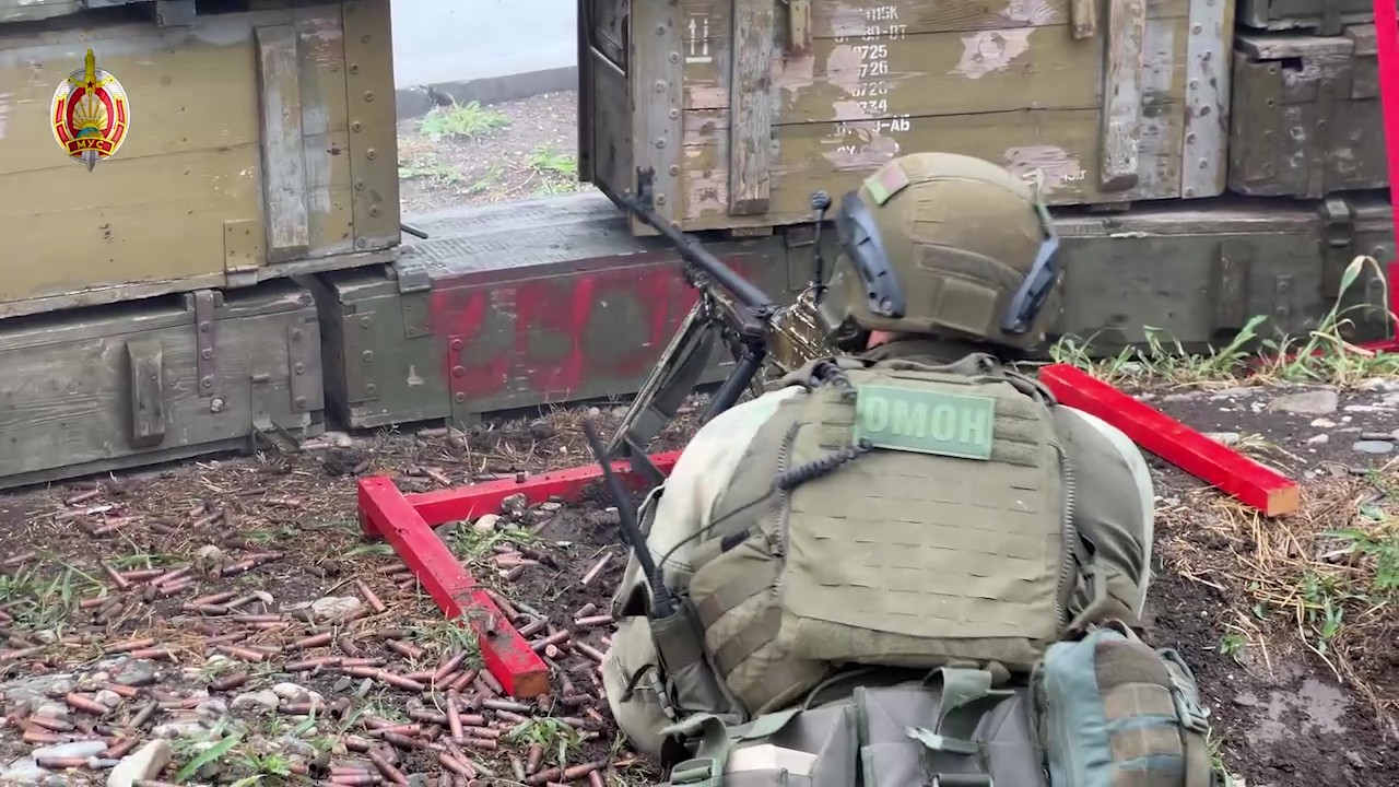 МВД похвасталось победой минского ОМОНа на соревнованиях в Чечне