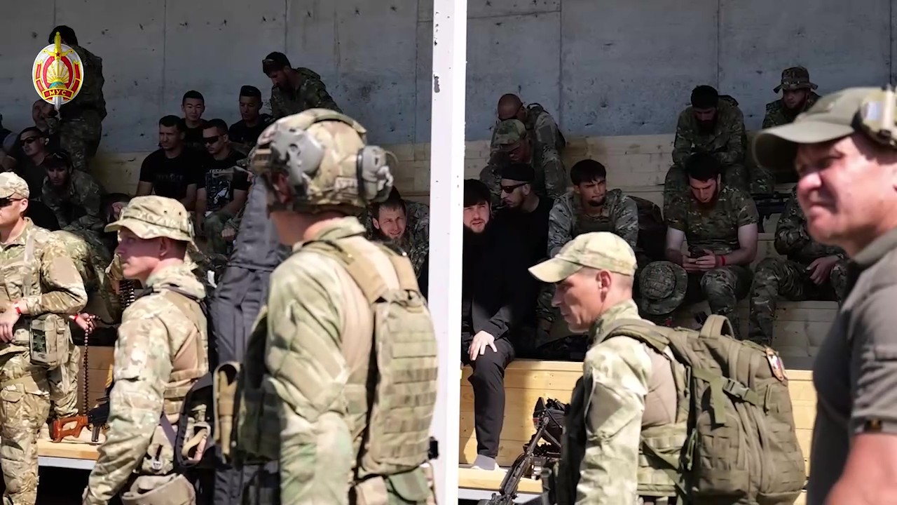 МВД похвасталось победой минского ОМОНа на соревнованиях в Чечне