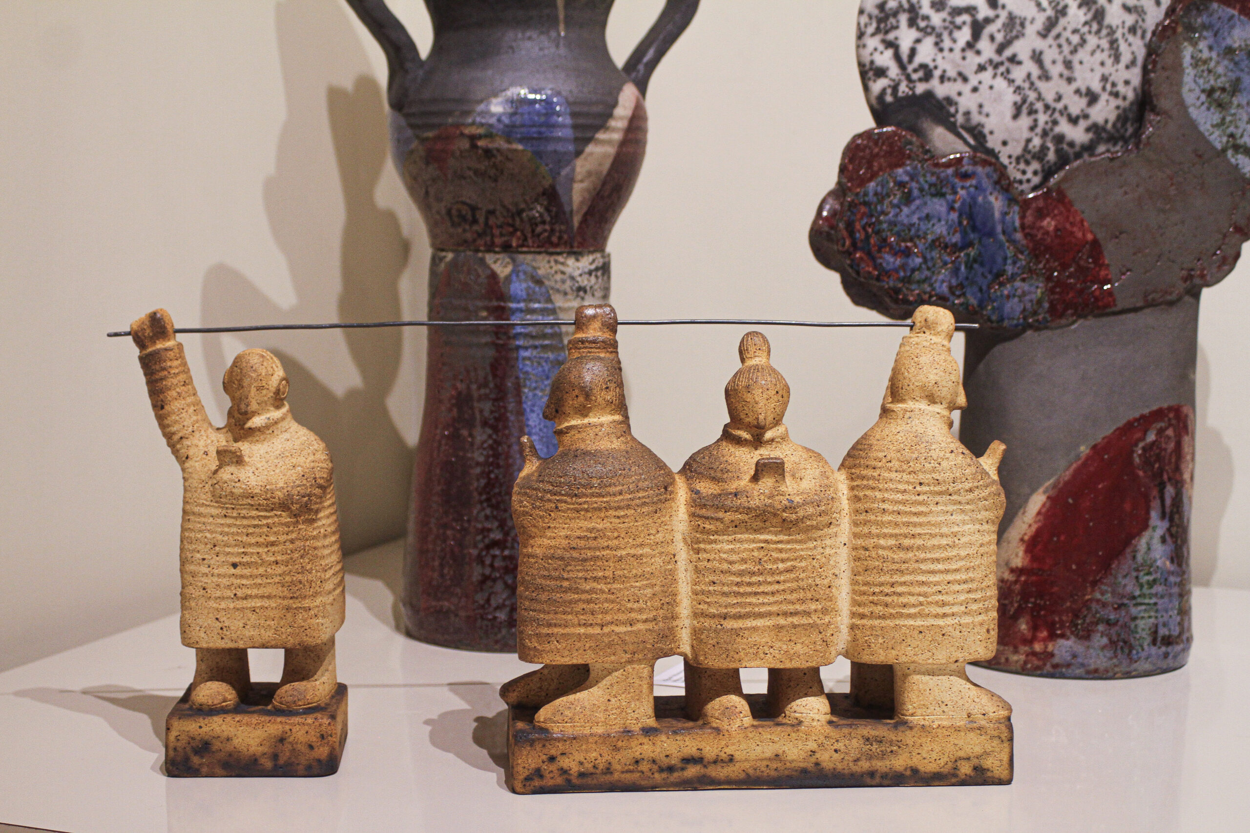 У Бабруйску працуе выстава па выніках керамічнага пленэра «АРТ-Жыжаль» - фотафакт