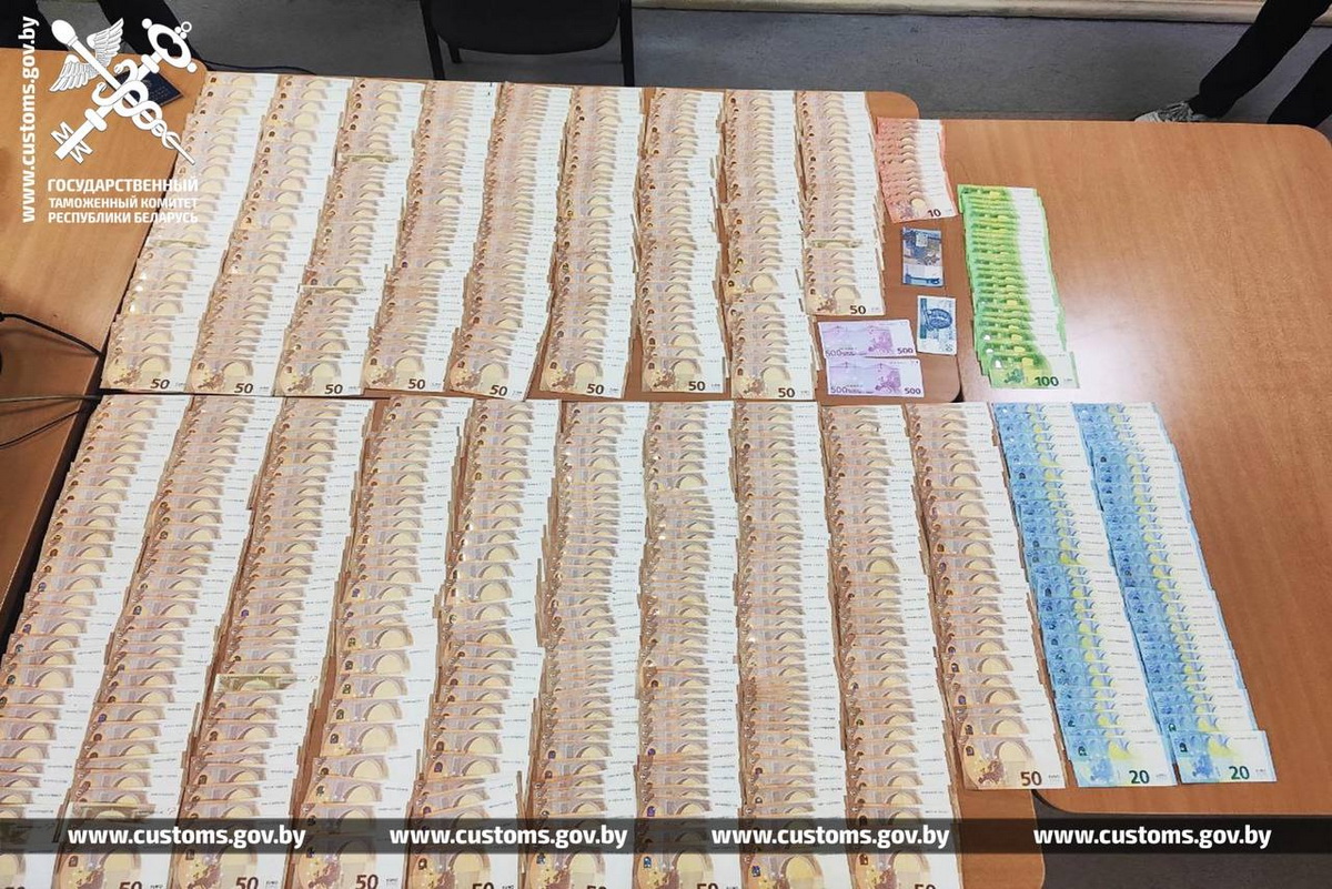 Более 420 случаев незаконного перемещения валюты через границу выявили с начала года