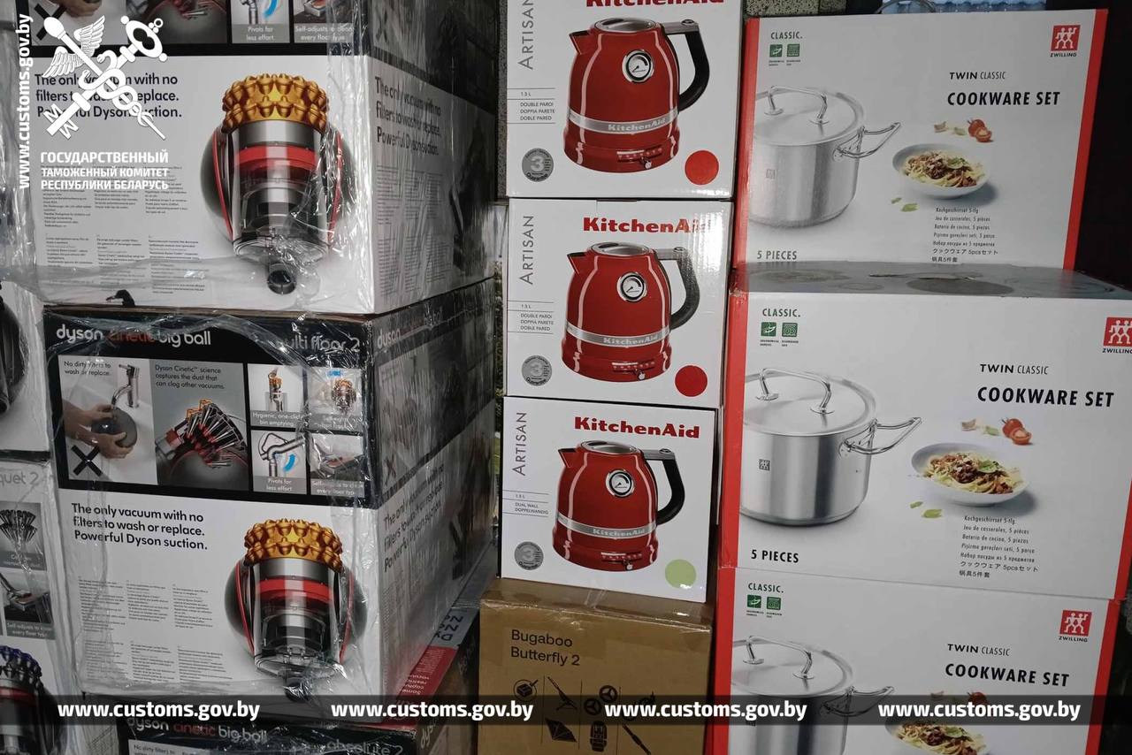 ГТК раскрыл две схемы ввоза бытовой техники через физлиц для продажи в России