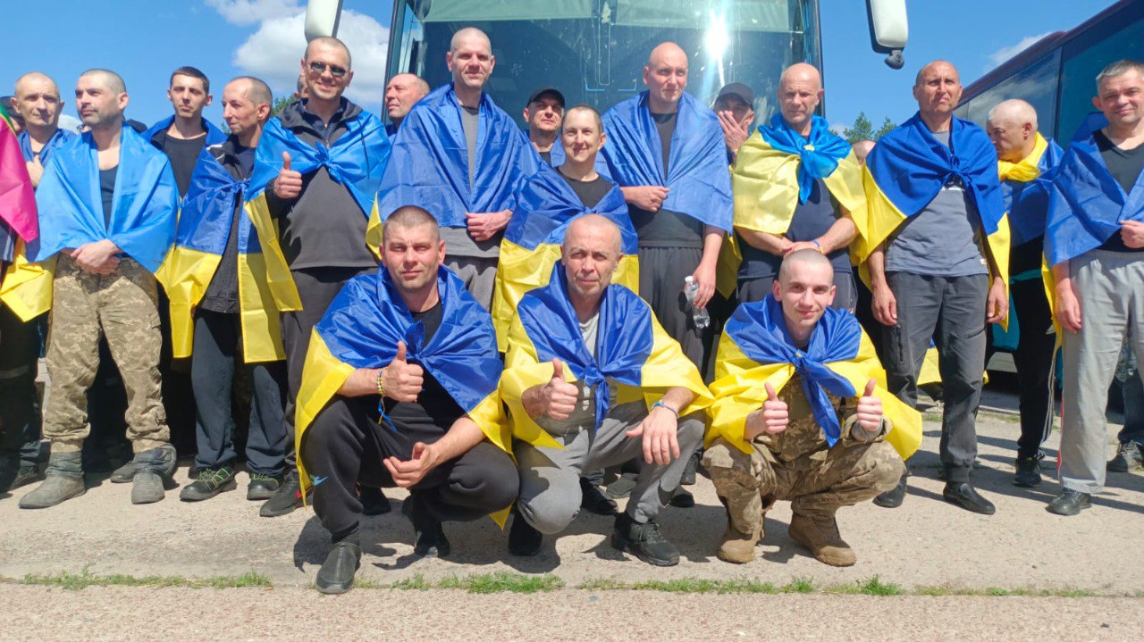 Украина и Россия провели очередной обмен пленными через Беларусь