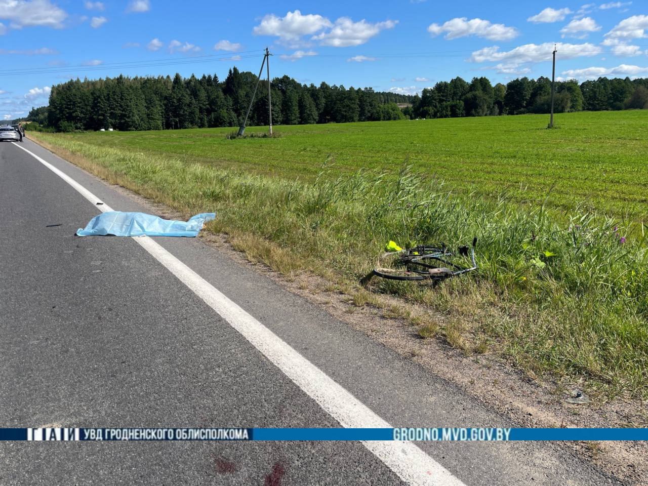 Велосипедист погиб в ДТП под Островцом