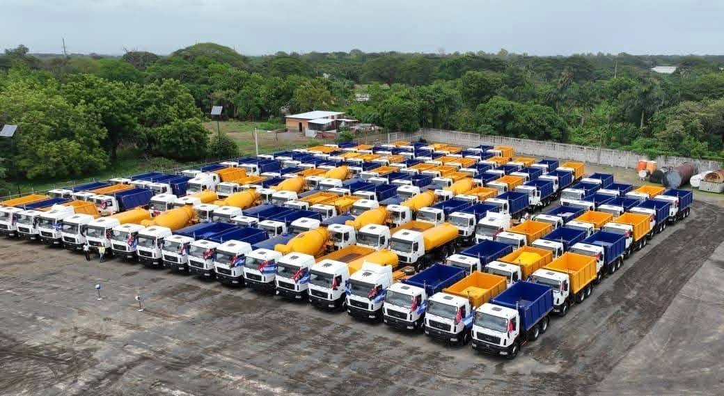 Минпром передал партию техники МАЗ Никарагуа