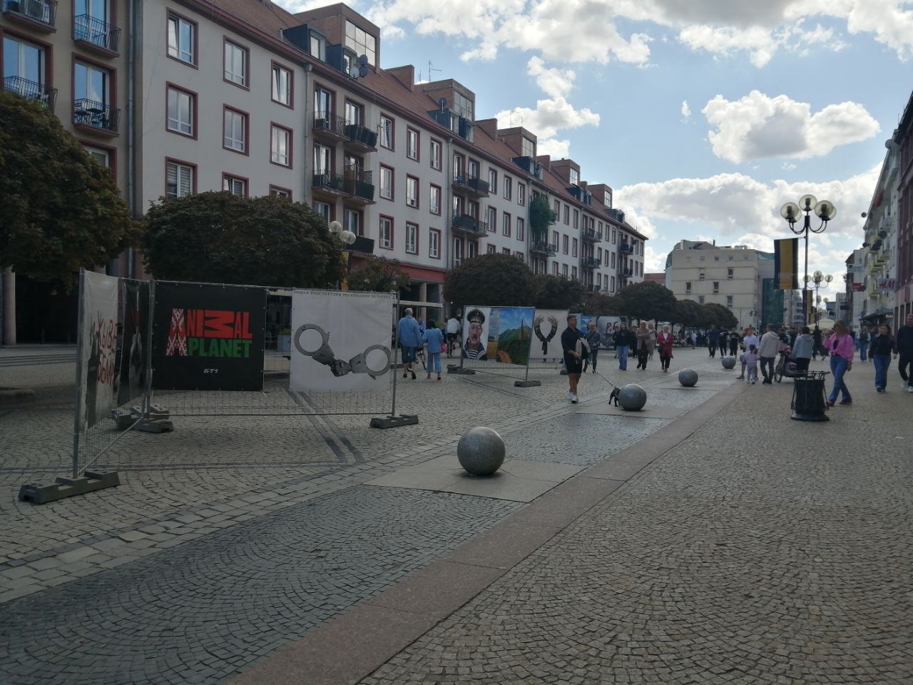 Ва Уроцлаве праходзіць выстава плакатаў Уладзіміра Цэслера — фота