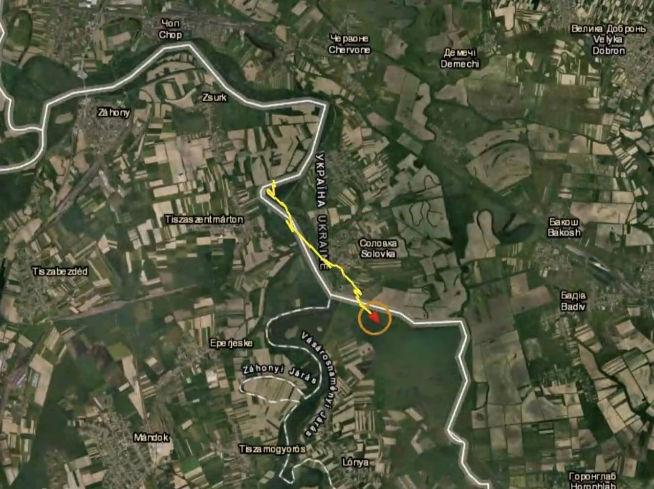 Венгрия отрицает залет венгерских дронов в Украину