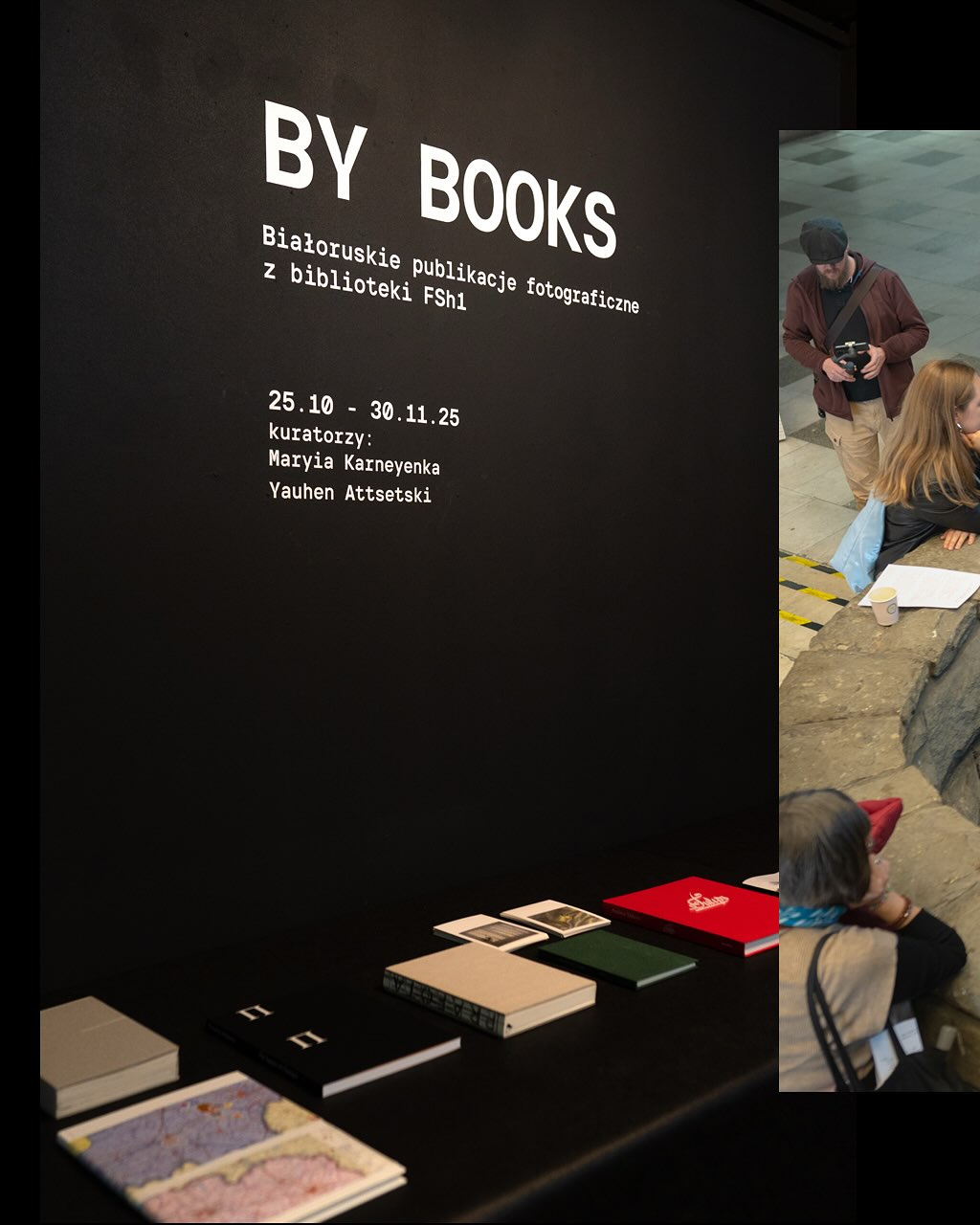 Стэнд з фотаальбомамі беларускіх фатографаў прадстаўлены на польскім Фестывалі фотакніг у Катавіцах — фотафакт