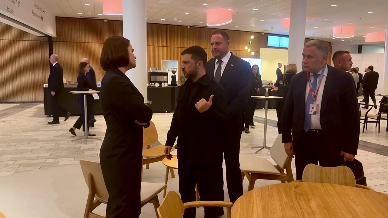 Тихановская встретилась с Зеленским в Копенгагене