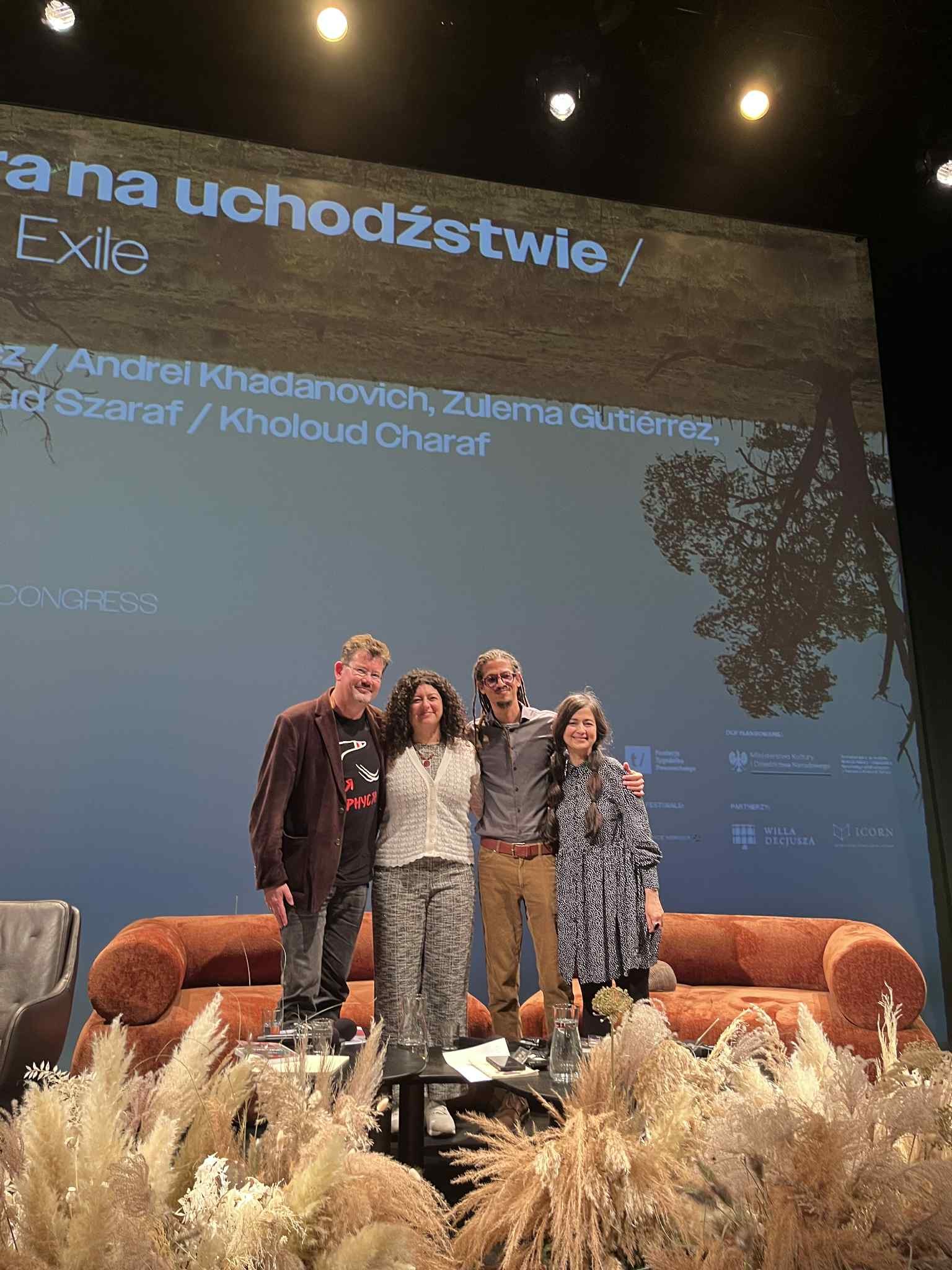 На Фестывалі Конрада прадставілі анталогію «Літаратура ў выгнанні» з вершамі Уладзіміра Някляева і Андрэя Хадановіча