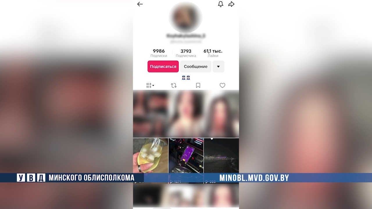 Жительница Брестчины обманывала мужчин в TikTok под видом сотрудницы милиции