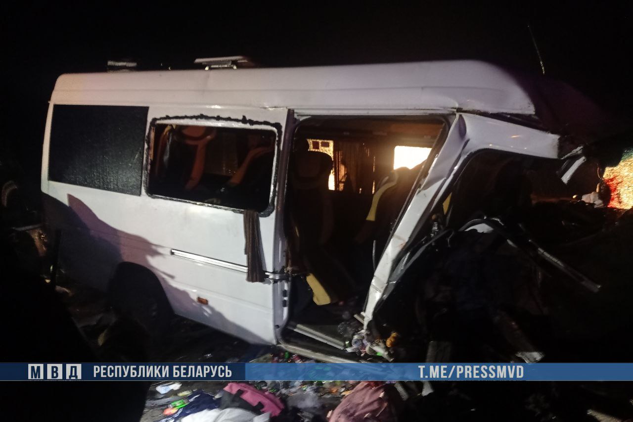 6 человек погибло в ДТП с маршруткой в Светлогорском районе