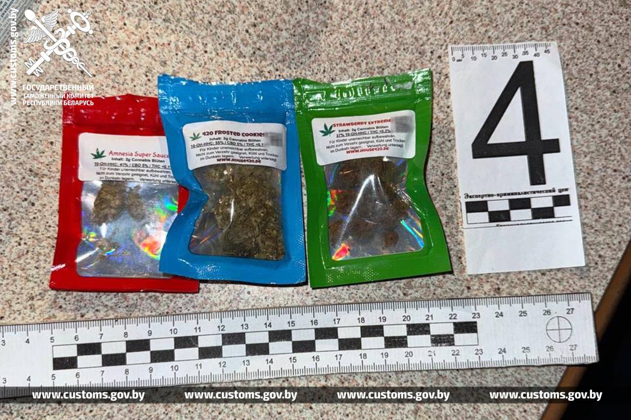 Гражданина Германии и жителя Эстонии задержали на беларусской границе с марихуаной
