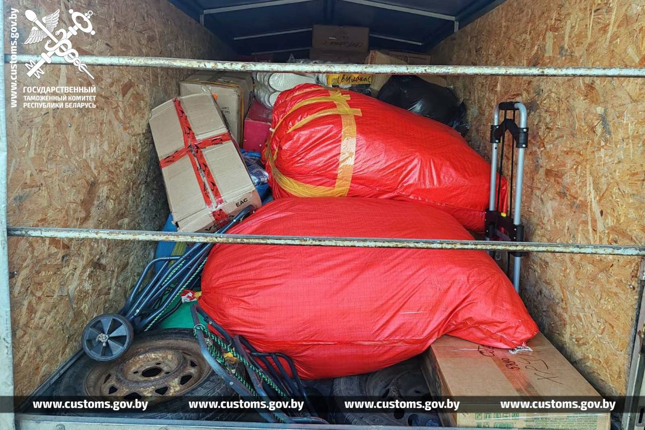Таможня не пустила в Беларусь контрабанду из России