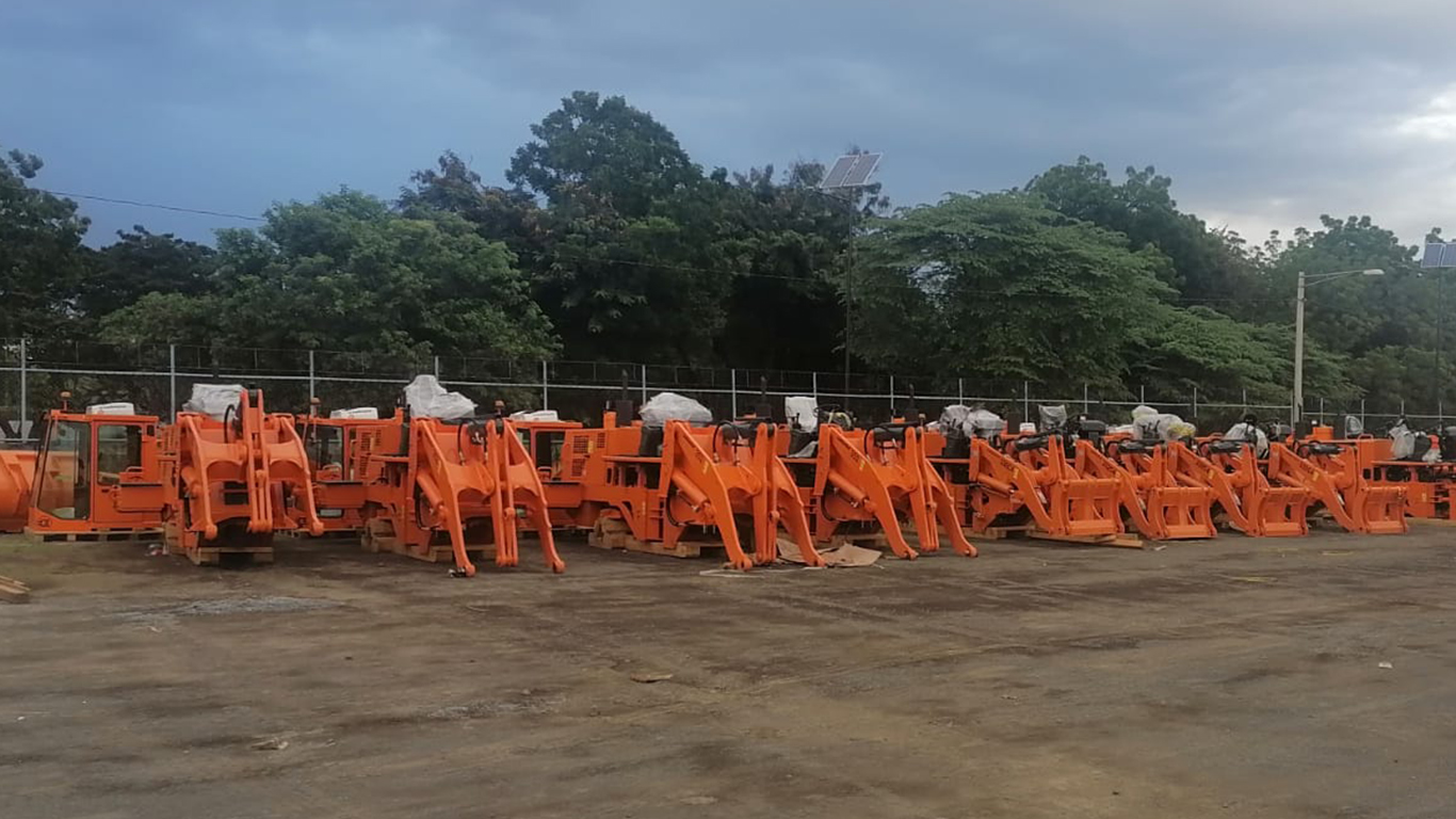 "Амкодор" отправил первую партию техники в Никарагуа