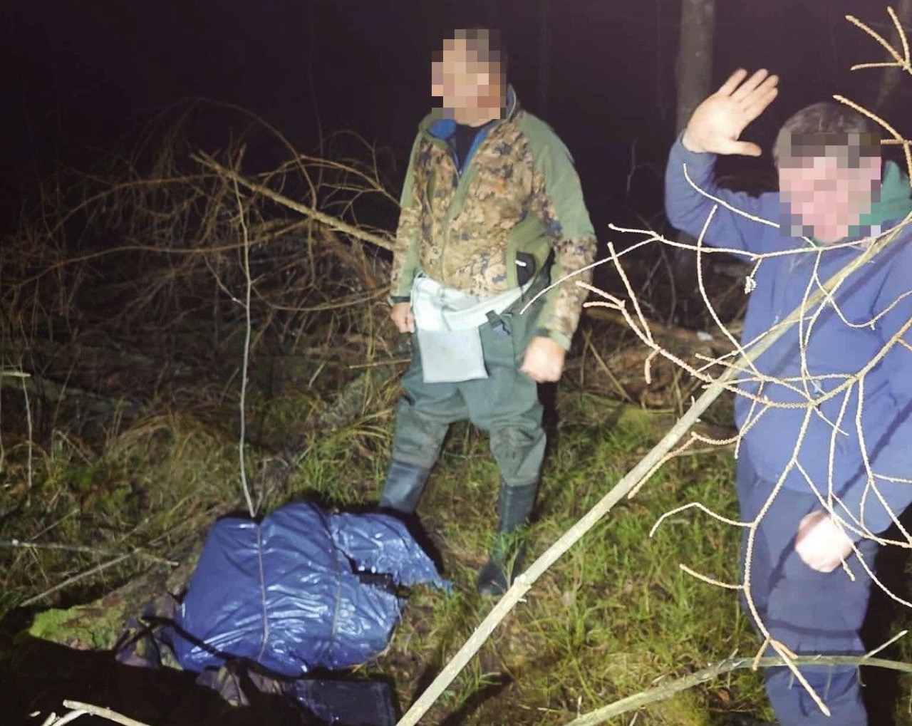 В Литве двух контрабандистов задержали с поличным на границе