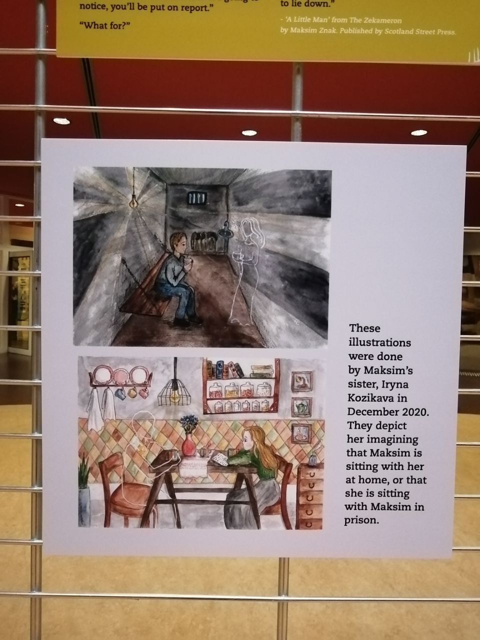 «Каб пра іх не забылі»: выстава «Лісты ад вязняў Лукашэнкі» адкрылася ў Радзе Еўропы