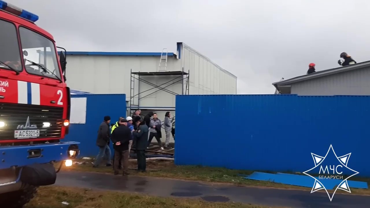 Пожар произошел в "Великом камне"