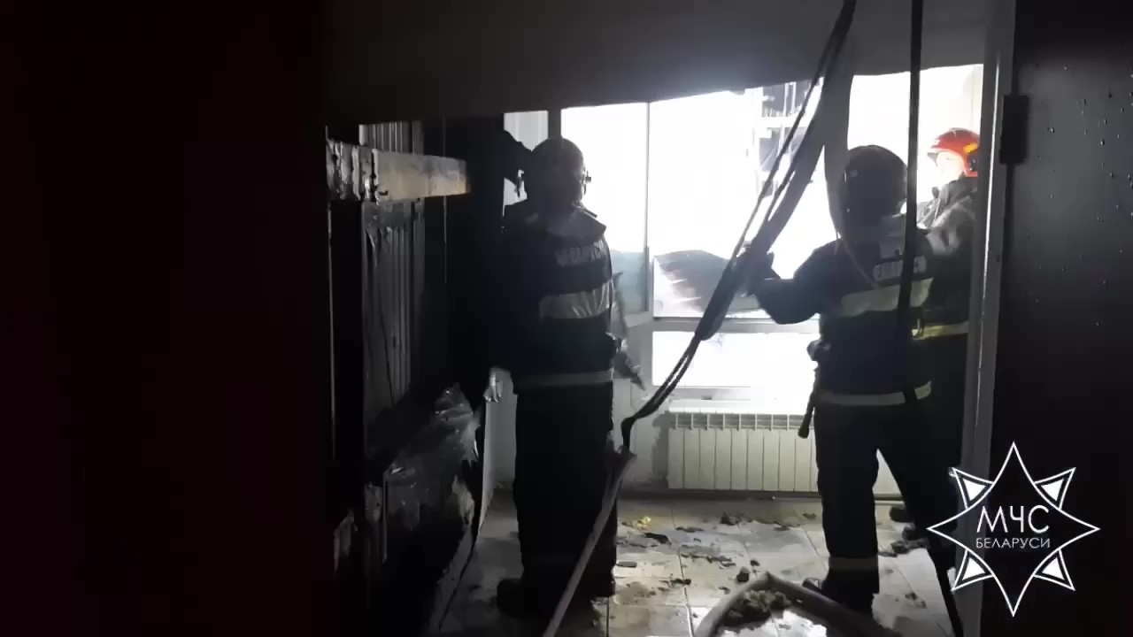 Пожар произошел в "Великом камне"