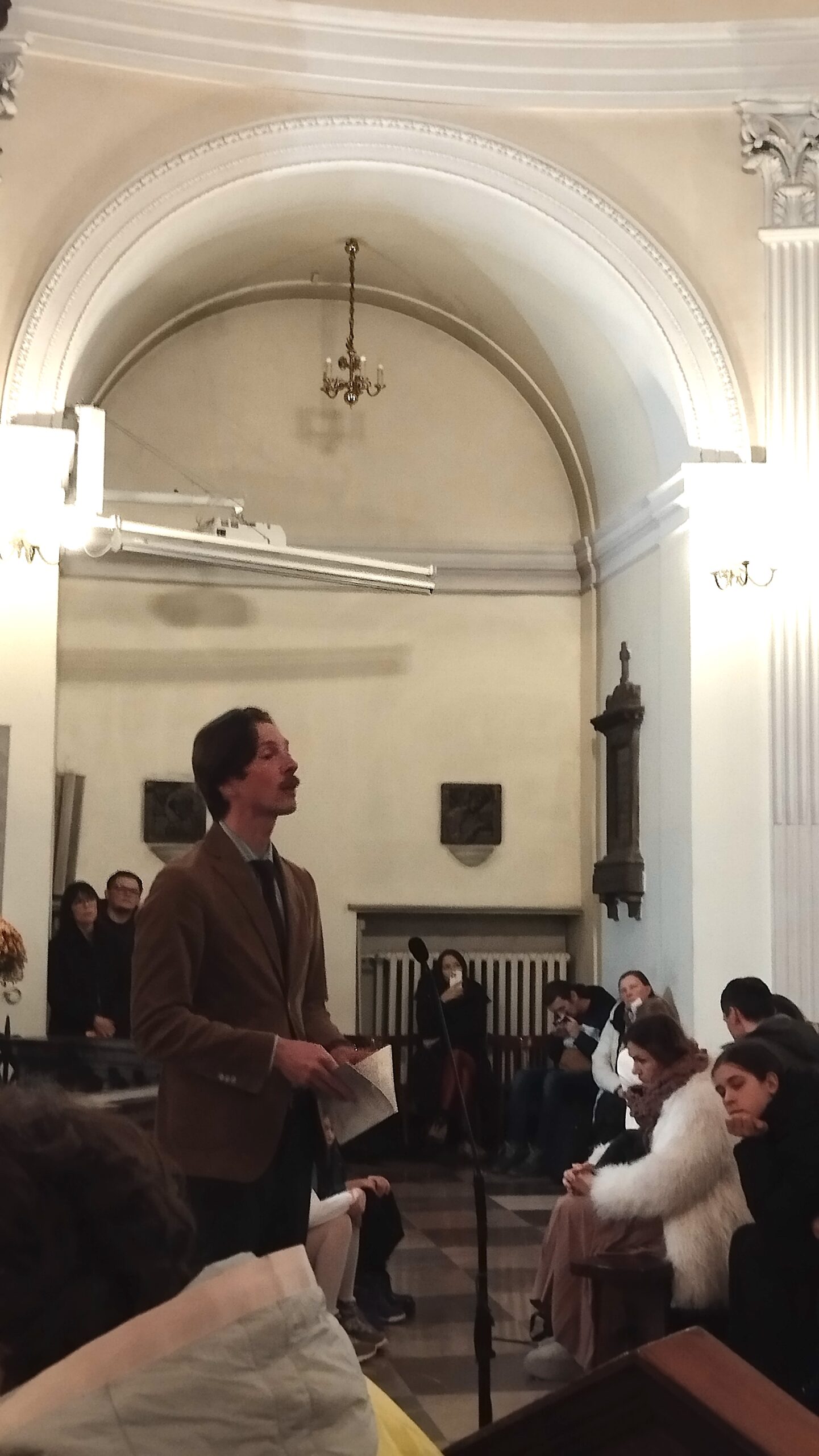 Прэм'ера «Паэтычнай кантаты» адбылася ў Касцёле Святога Аляксандра ў Варшаве ў межах фестывалю PRADMOVA - фотафакт