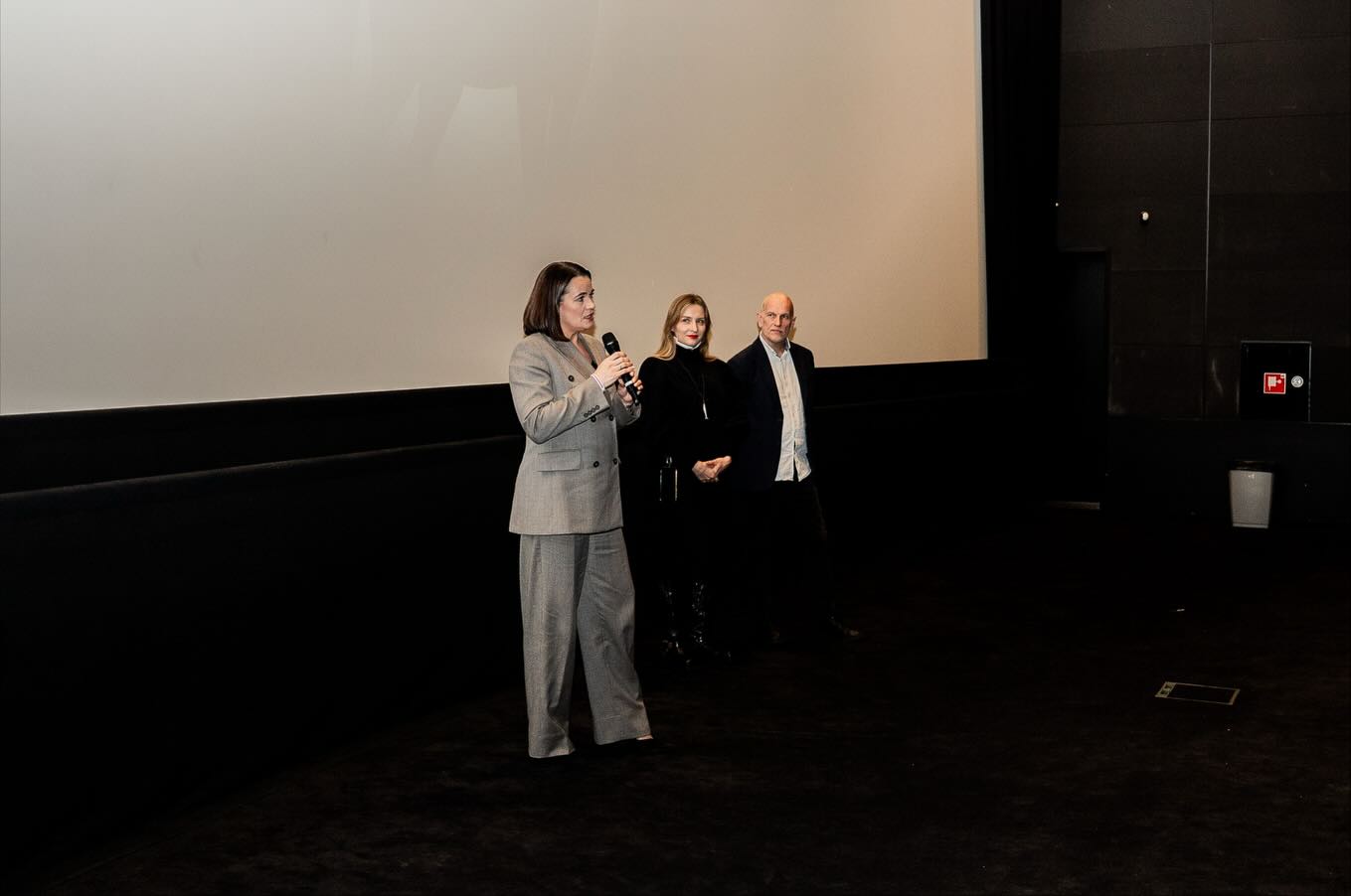 Святлана Ціханоўская наведала паказ дакументальнай стужкі «Not made for politics» на фестывалі ў Эстоніі. Рэжысёрка карціны — Воля Чайкоўская