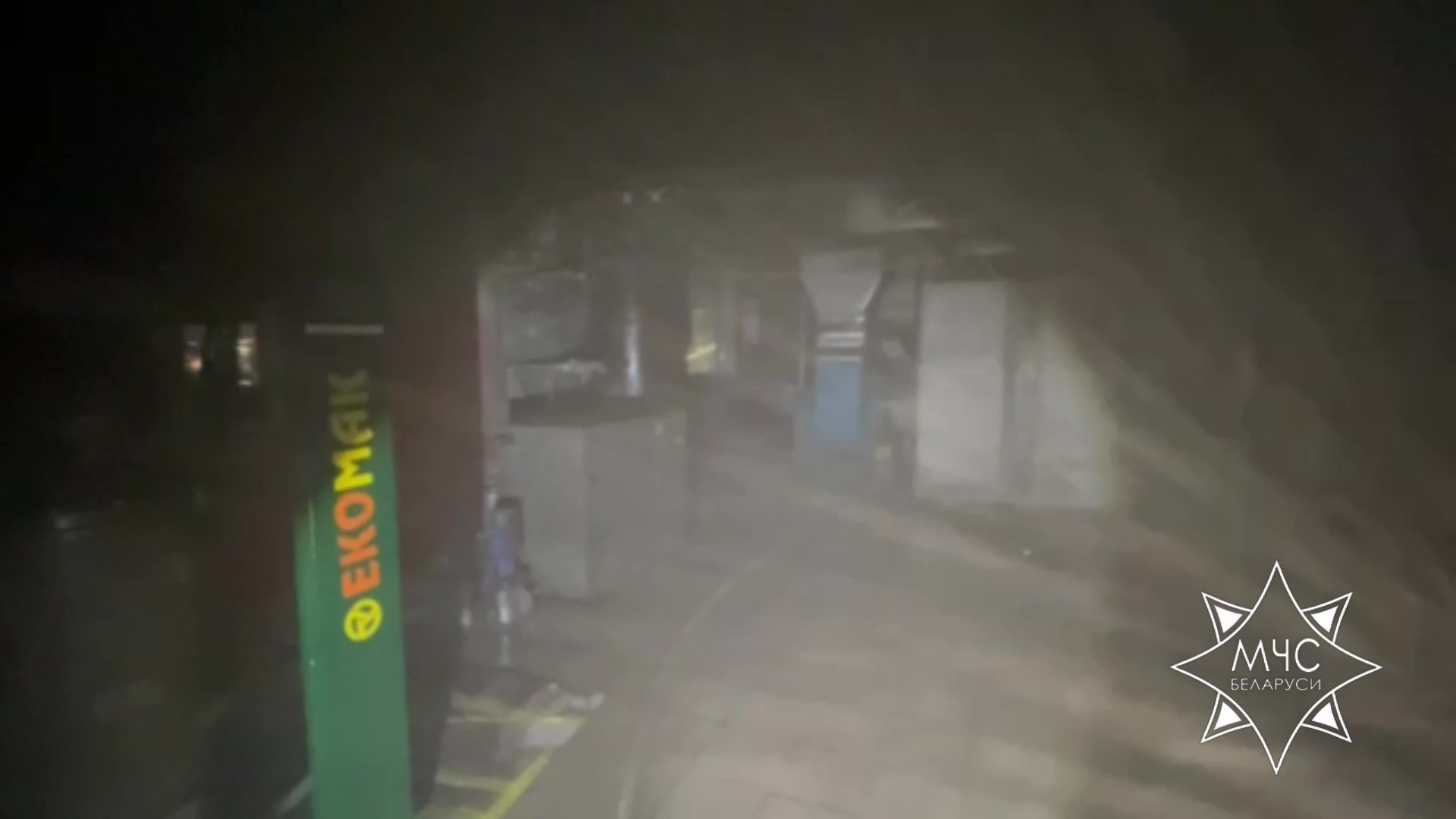 В Витебске произошел пожар в цехе кабельной продукции