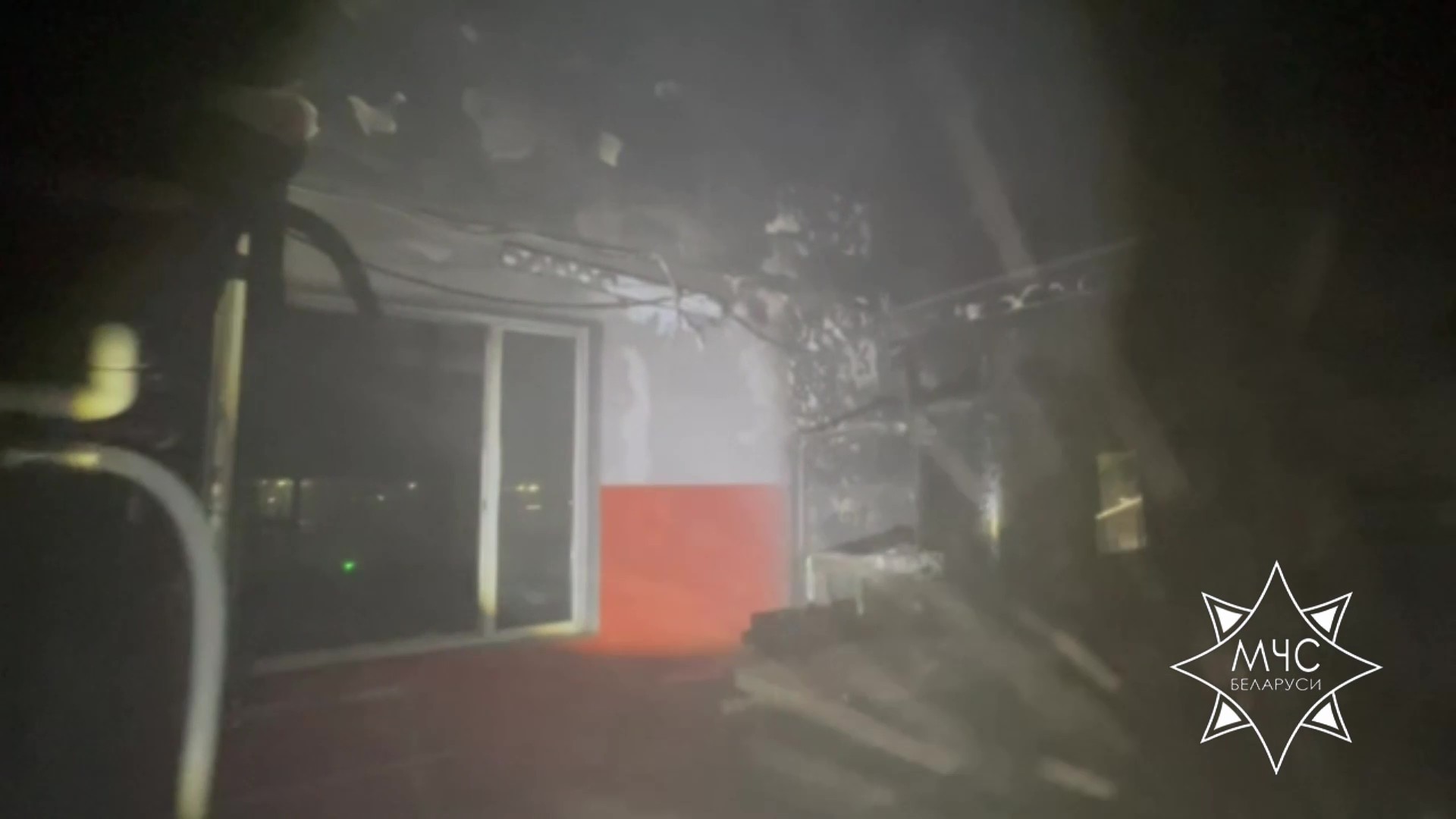 В Витебске произошел пожар в цехе кабельной продукции