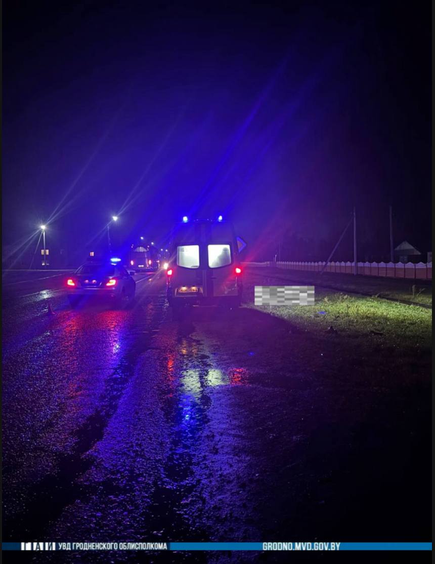 Автобус Гродно-Варшава насмерть сбил велосипедиста в Свислочском районе