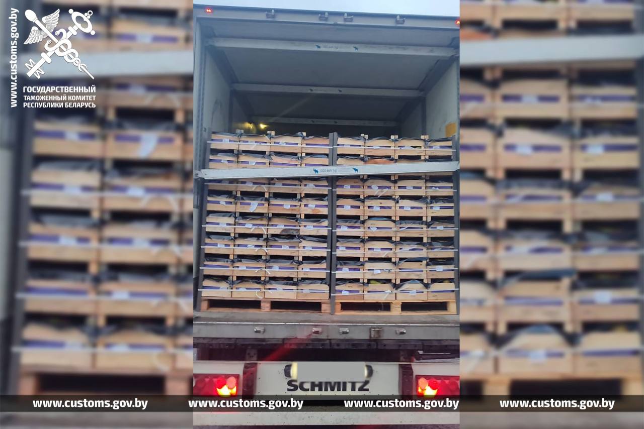 Беларусская таможня не пустила 60 тонн груш в Россию