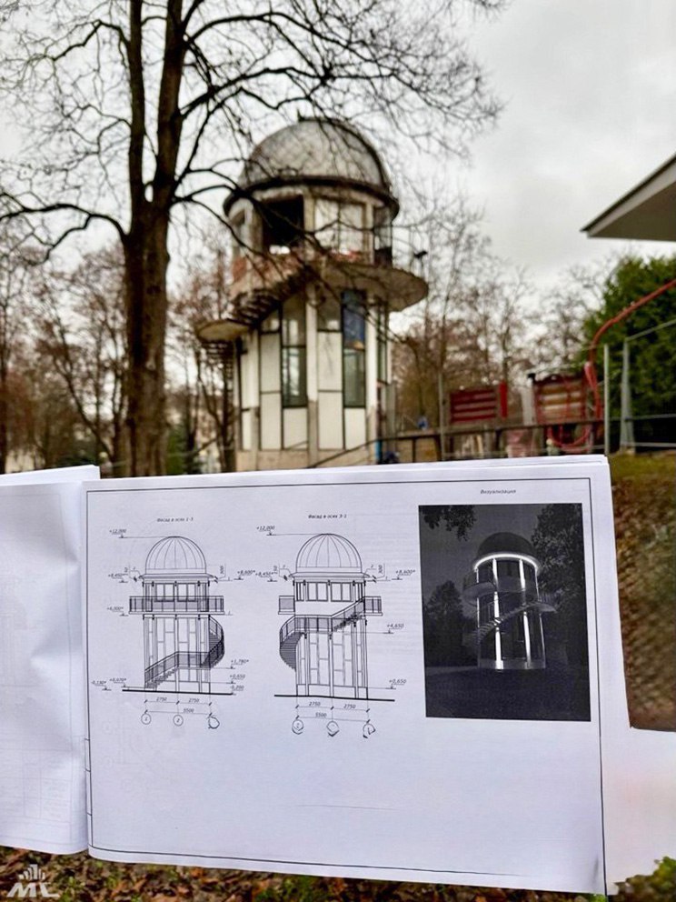 Началась реконструкция Минского планетария