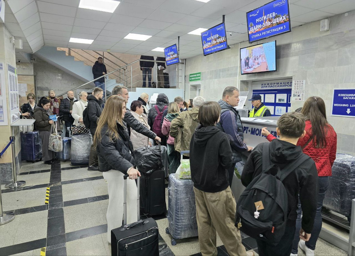 Стартовала чартерная программа из Могилева в Шарм-эль-Шейх