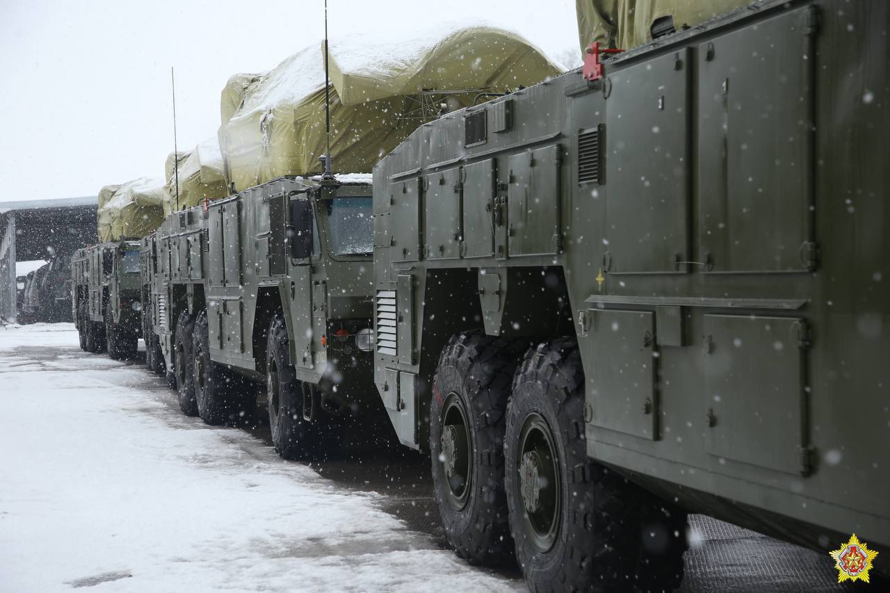 Новые батареи «Тор-М2» прибыли в Беларусь