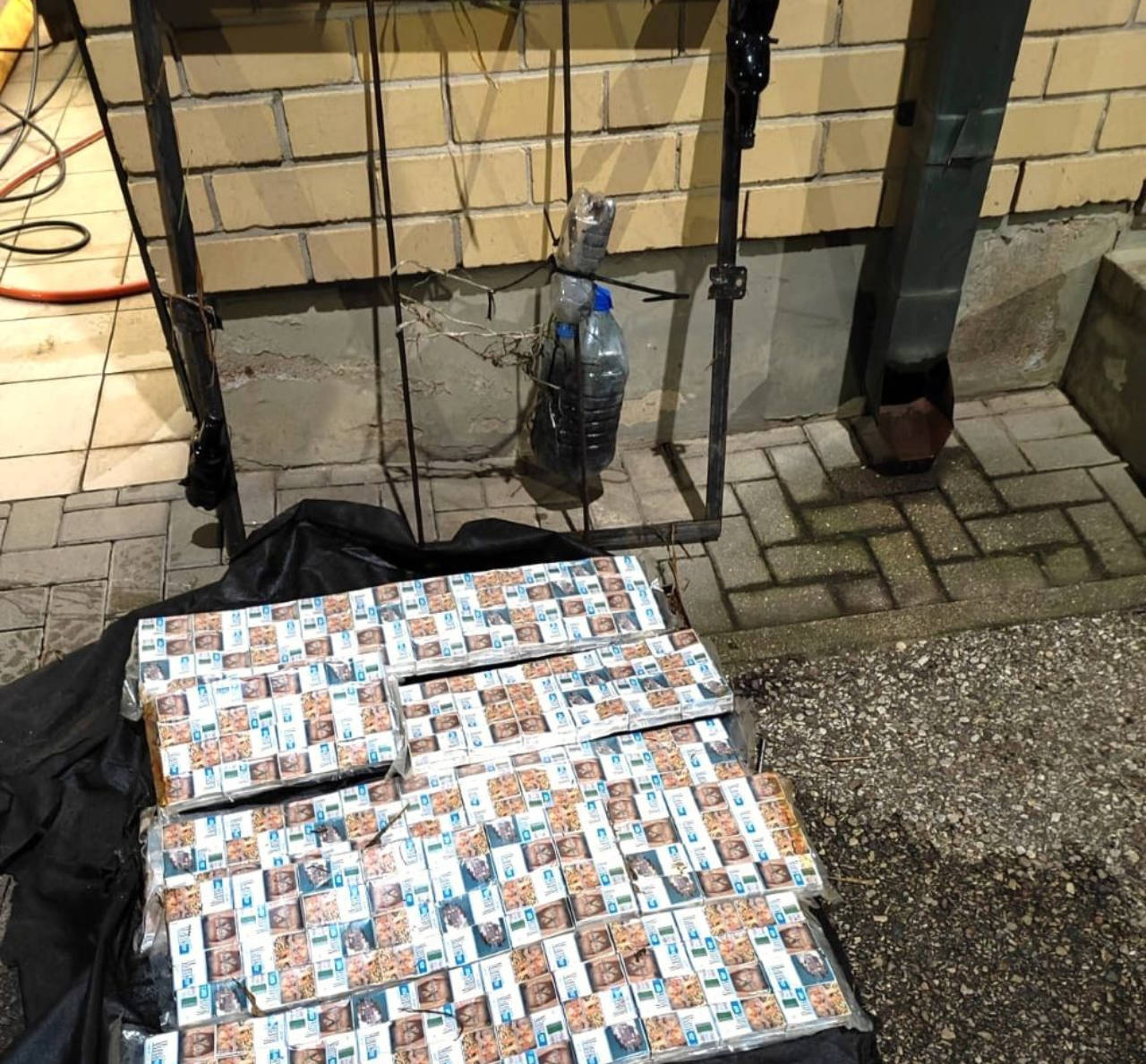 «Плот» с беларусскими сигаретами приплыл в Литву