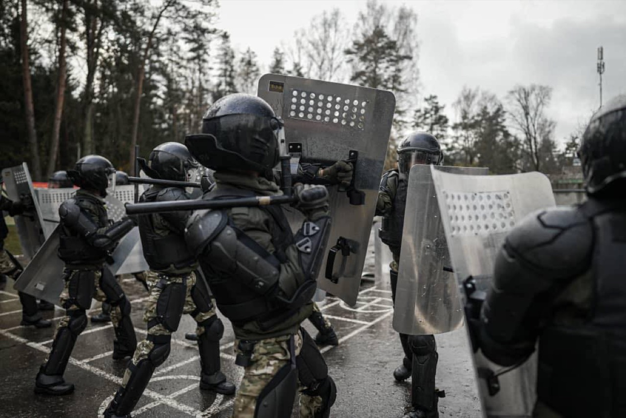Ливийские силовики учатся в Беларуси разгонять протесты