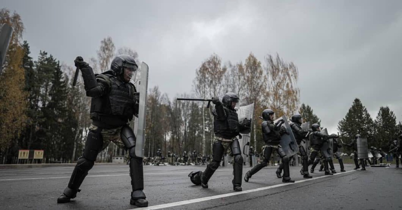 Ливийские силовики учатся в Беларуси разгонять протесты