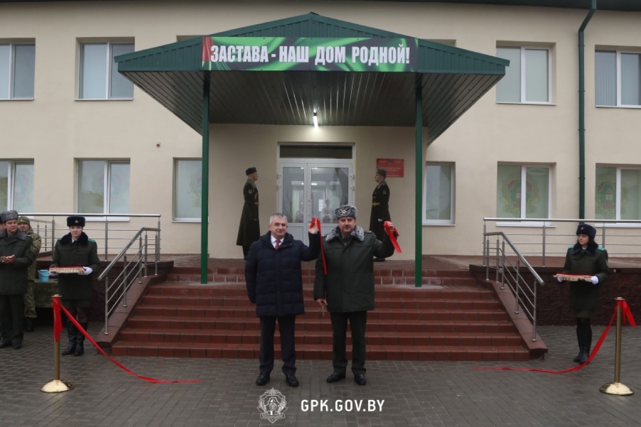 Обновленная застава «Роза Люксембург» открылась на беларусско-украинской границе