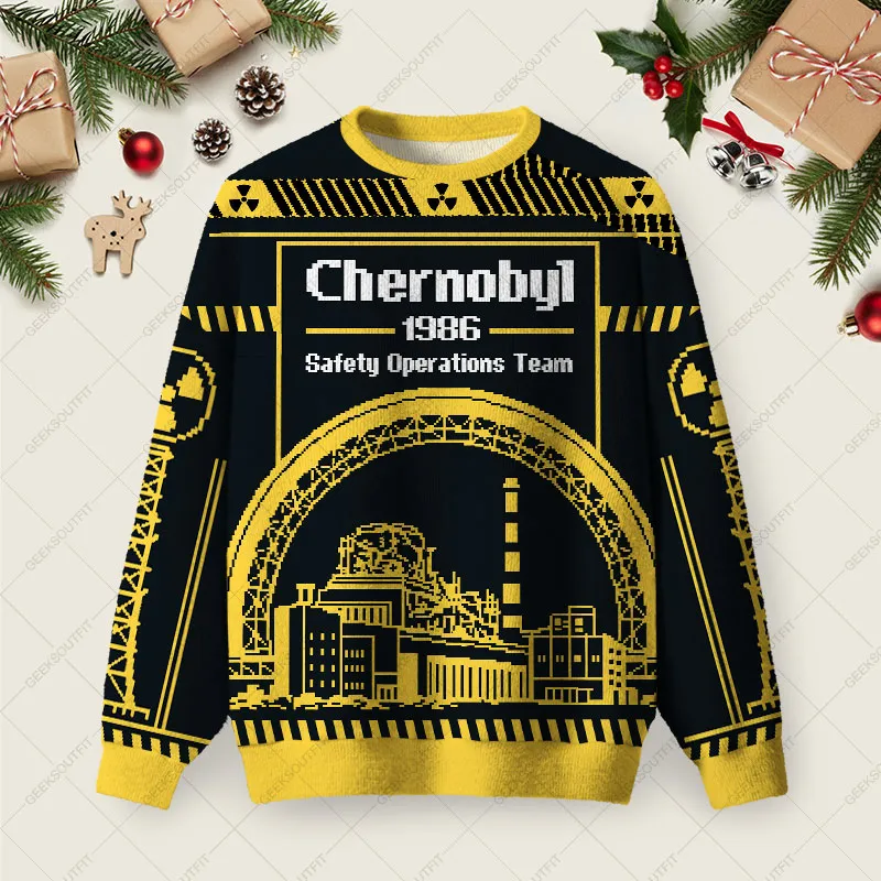 Правакацыя пад елку: замежны брэнд выпусціў спецыфічную «навагоднюю» калекцыю «Чарнобыль» і выклікаў дыскусію