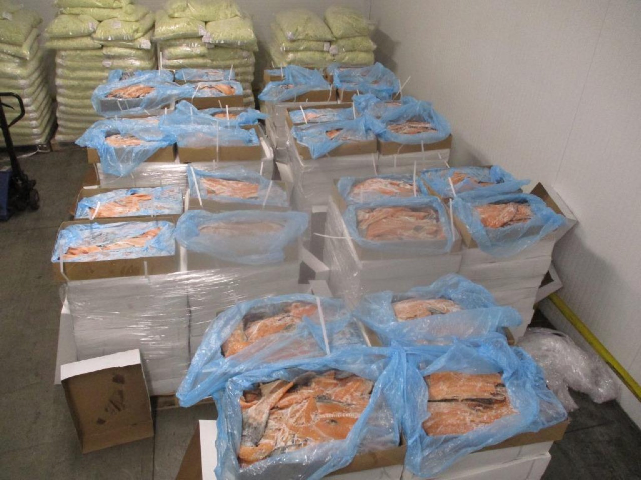 Лосось везли в Россию из Беларуси под видом лука