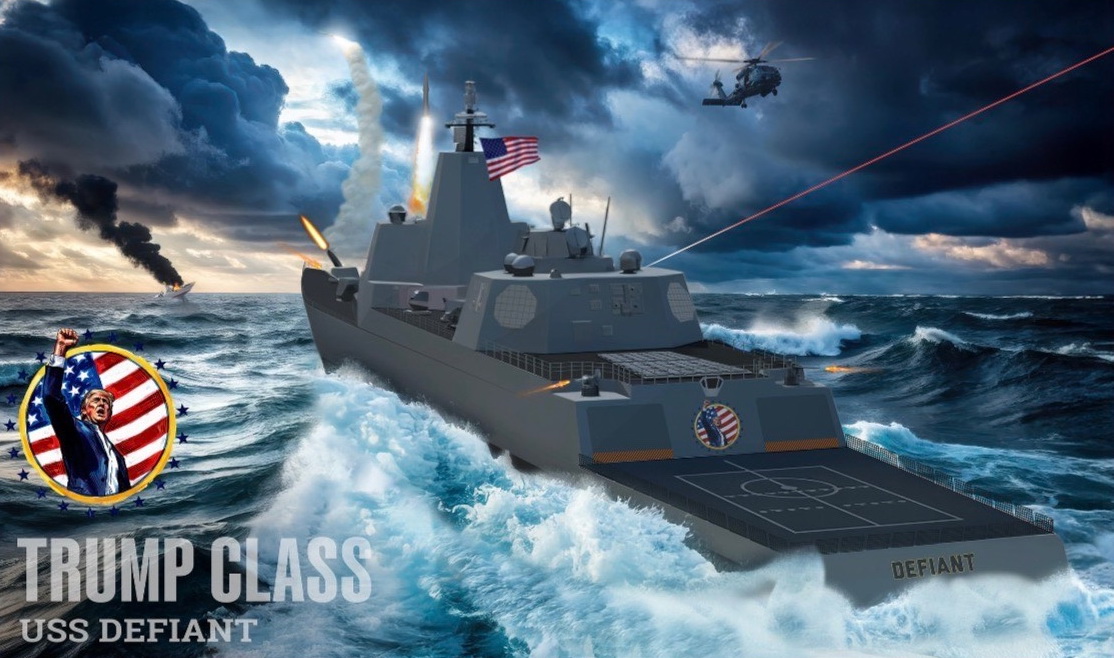 Трамп объявил о строительстве новых линкоров - "золотого флота"