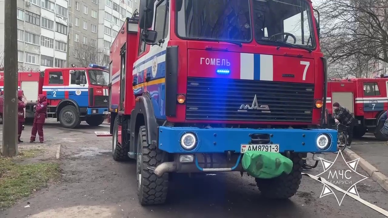 Газ взорвался в квартире в Гомеле