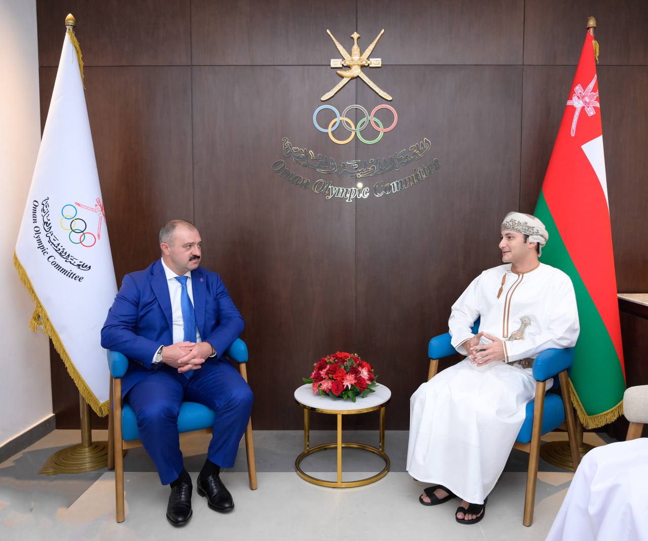 Виктор Лукашенко встретился с главой олимпийского комитета Омана
