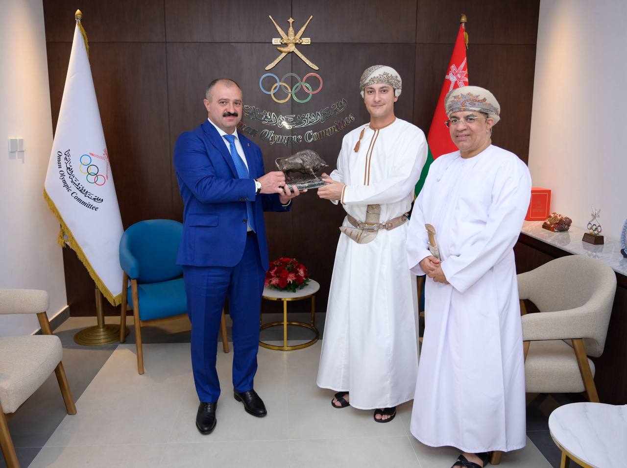 Виктор Лукашенко встретился с главой олимпийского комитета Омана
