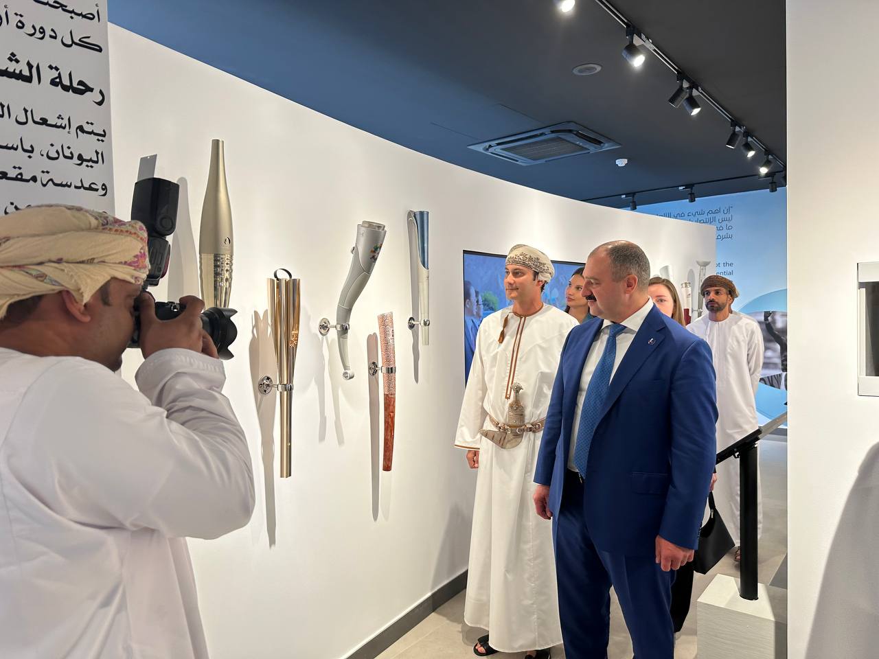 Виктор Лукашенко встретился с главой олимпийского комитета Омана